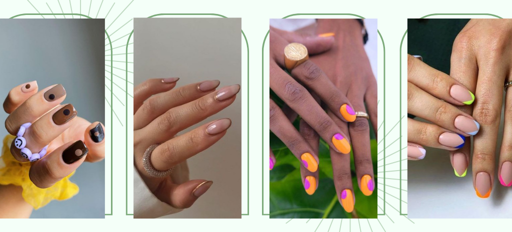 nail arts minimalistas com toque moderno. (Fotos: divulgação).