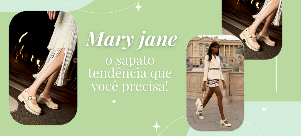 Saiba como usar o sapato tendência: Mary Jane. (Foto: divulgação).