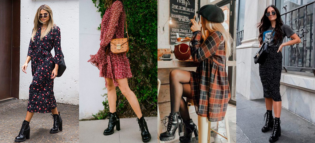 Looks estilosos com coturnos de salto