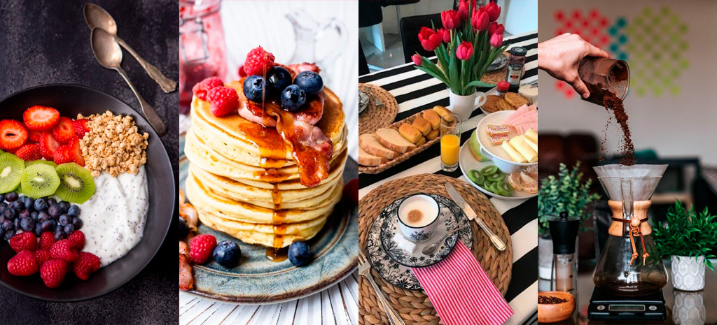 Ideias café da manhã para o dia das mães