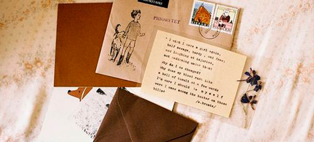 Carta escrita à mão