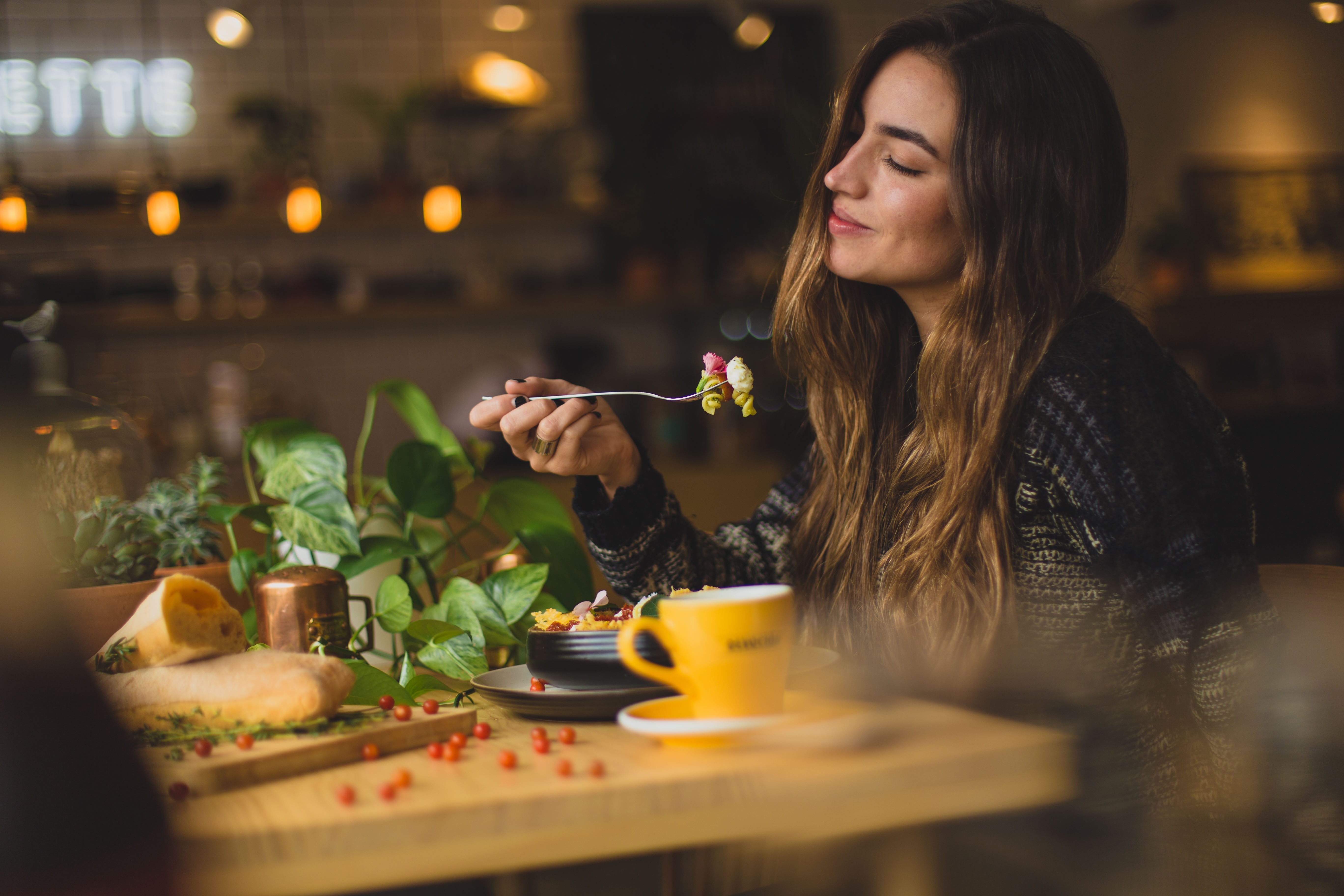 Amor próprio comfort food
