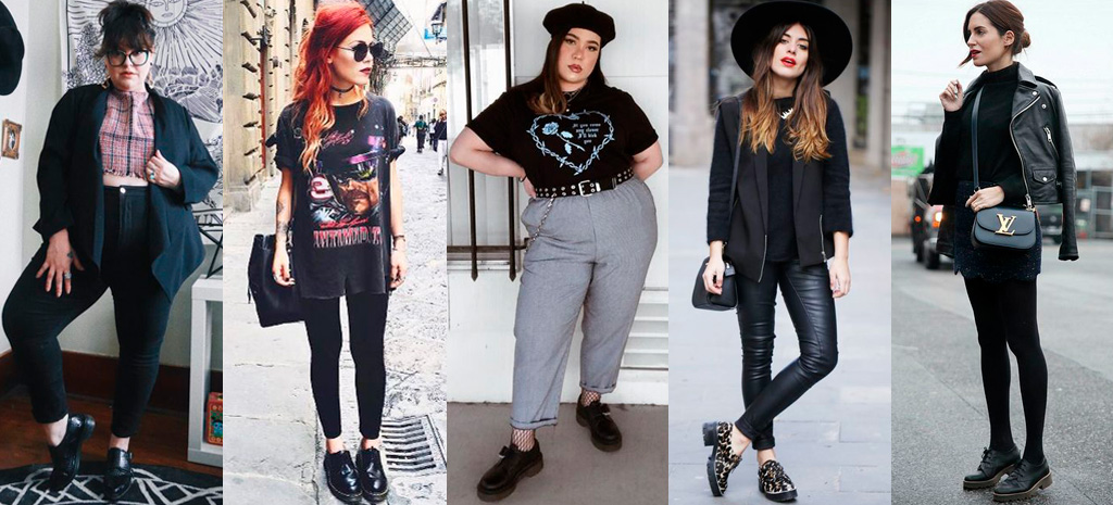 Estilo punk londrino com oxford