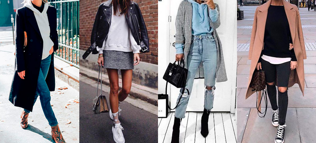 look moletom mais casaco