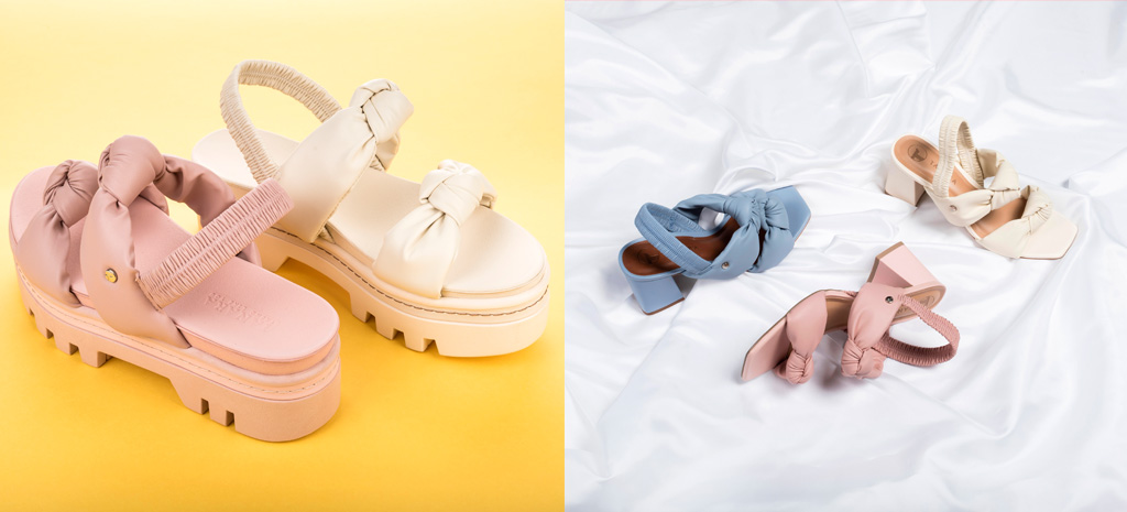 conforto em sandália salto bloco e sport sandal