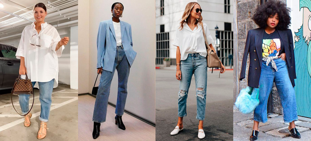 looks simples com calça jeans