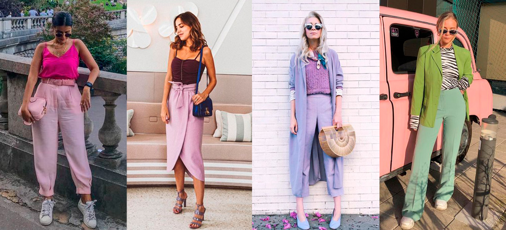 tons pastel com tom escuro