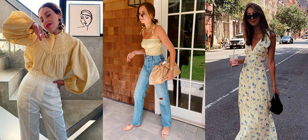 Butter yellow o amarelo da estação