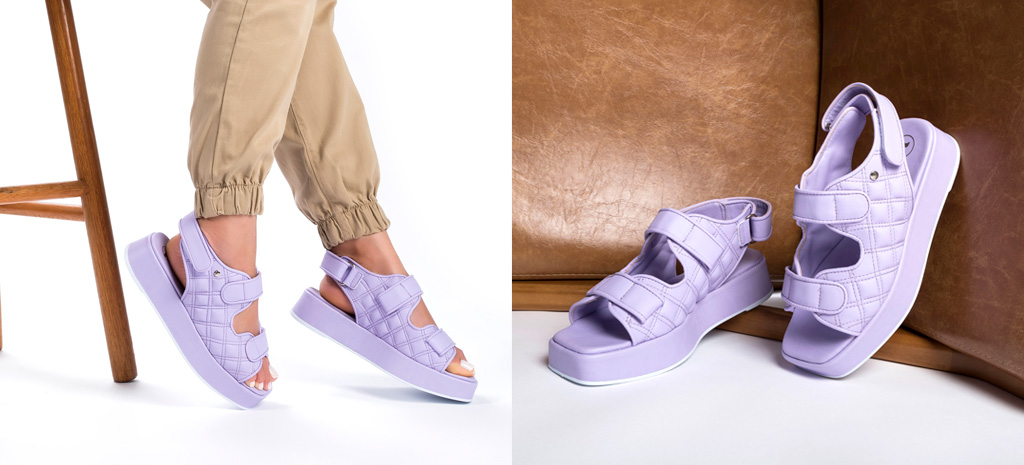 Sport sandal Tanara lilás