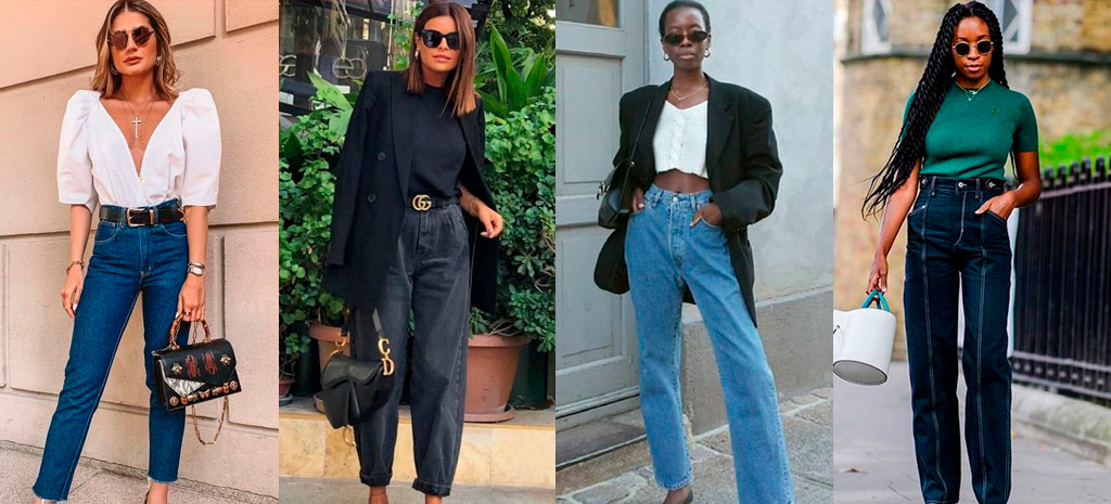 Looks com calça jeans e rasteira de brilho