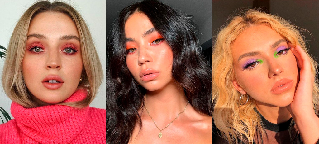 olhos em destaque - sombra colorida