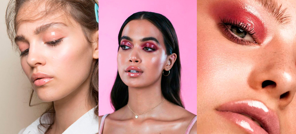 Olhos em destaque - efeito glossy