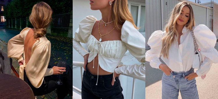 Bridgerton - looks com mangas bufantes e jeans