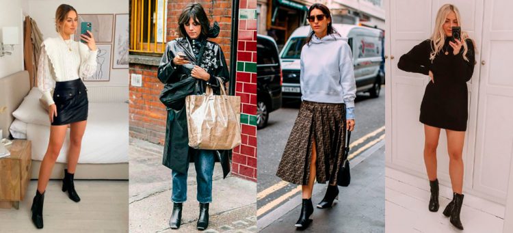 Clássicos: look com bota bico quadrado