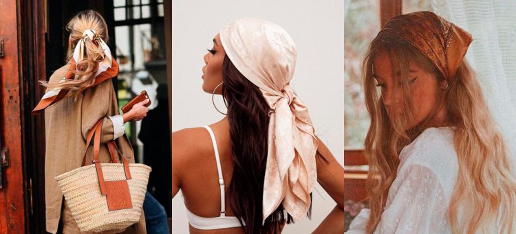 Penteados com lenço