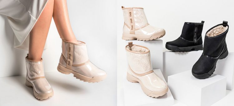 Bota de pelinhos Tanara