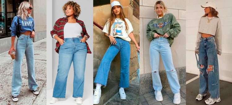 Looks com wide leg com tênis