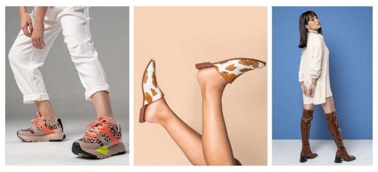 Calçados Tanara em animal print para o dia das mães