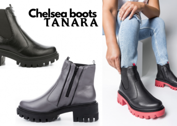 Botas Chelsea Tanara com 3 opções de cores