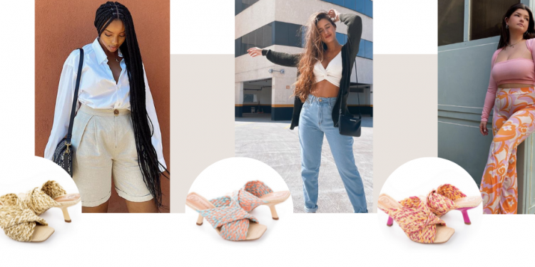 Tamanco rústico Tanara com diferentes looks