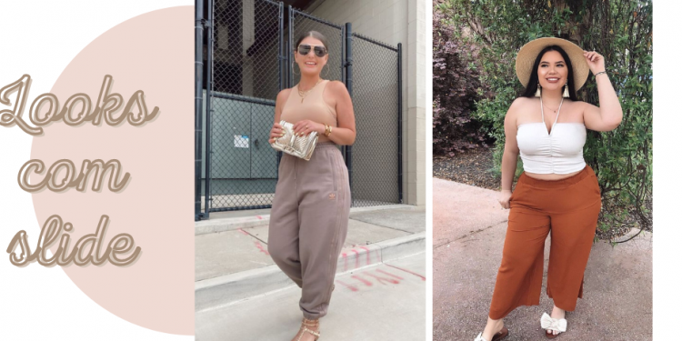 Slide em looks confortáveis e casuais