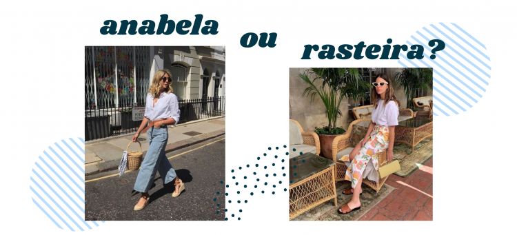 Sandália Anabela ou Rasteira: a preferida do verão