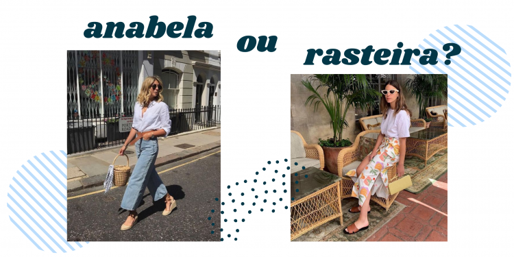 Sandália Anabela ou Rasteira: a preferida do verão