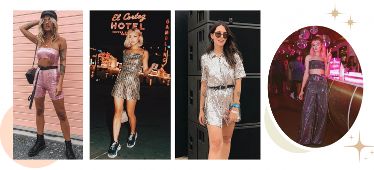 Looks com brilhos: glitter e paetes