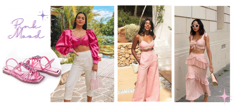 Fivelas Douradas e Slide Tanara em Looks Coloridos