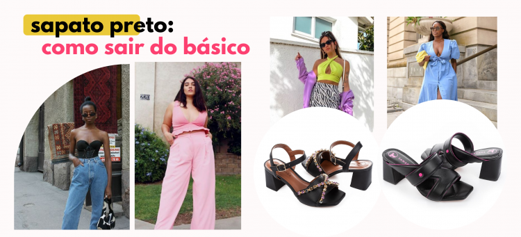 Aprenda novas formas de usar sapatos pretos!