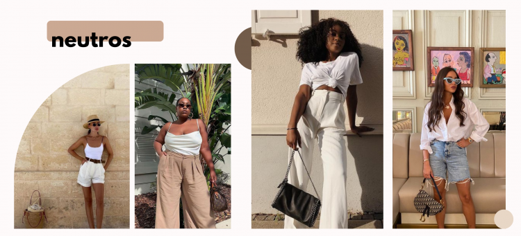 Tons neutros para um visual elegante!