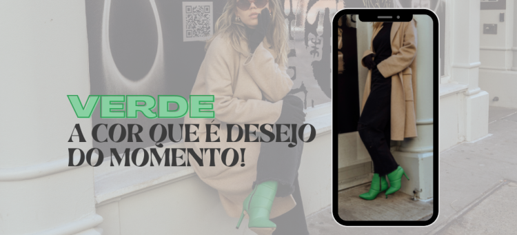 O verde é tendência para o outono/inverno 22
