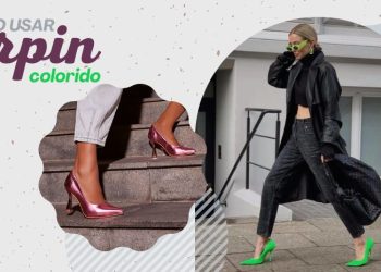 Te mostramos como usar scarpin colorido (Fotos: divulgação)