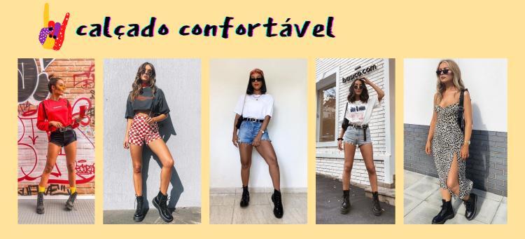 Os coturnos Tanara são as melhores escolhas para o look festival! (Fotos: divulgação)