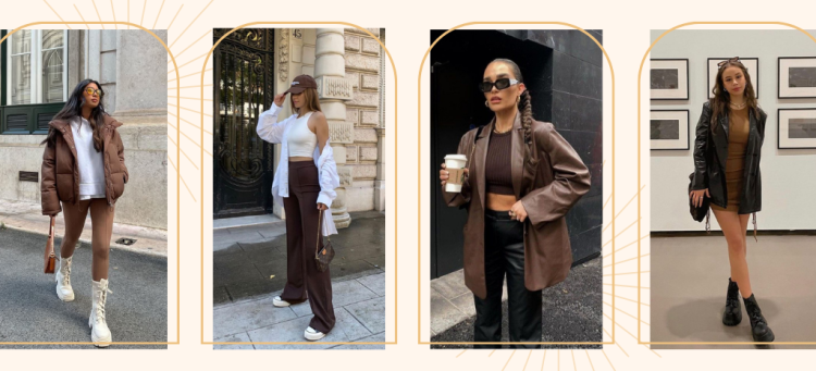 Marrom é a cor tendência para este inverno! (Fotos: divulgação).