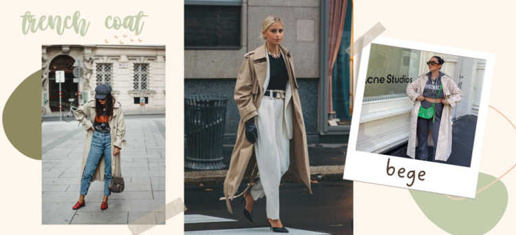 Trench coat é versátil e deixa as produções mega estilosas. (Fotos: divulgação).