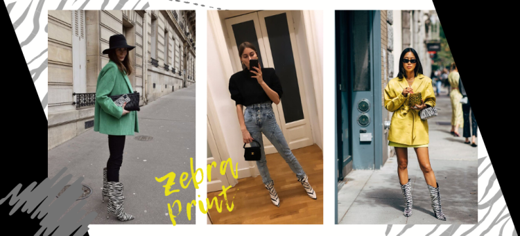 A estampa de zebra moderniza os looks. (Fotos: divulgação).