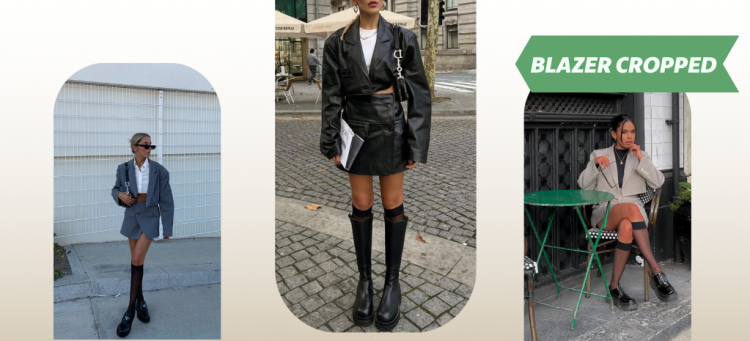 Personalidade e toque fashion com a meia ¾. (Fotos: divulgação).