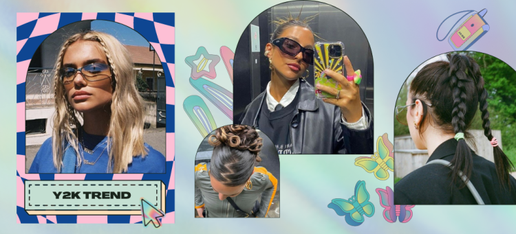 Penteados fáceis e icônicos dos anos 2000.  (Fotos: divulgação).