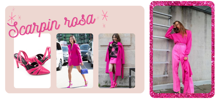 O pink é a cor destaque em nosso scarpin! (Fotos: divulgação).