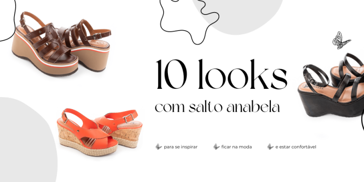 A sandália Anabela Tanara oferece conforto e muito estilo!