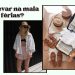 Levando moda e tendências na mala de férias! (Fotos: divulgação).