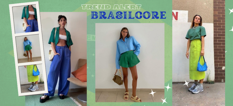 O combo de cores frias que é mega estiloso: verde + azul. (Fotos: divulgação).