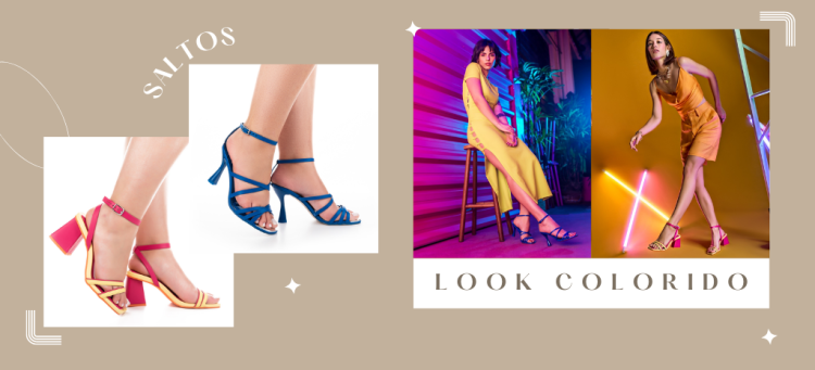 Looks coloridos são super modernos! (Fotos: Reprodução)