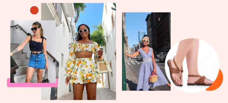 Combine a rasteirinha Tanara com peças estampadas. (Fotos: divulgação).