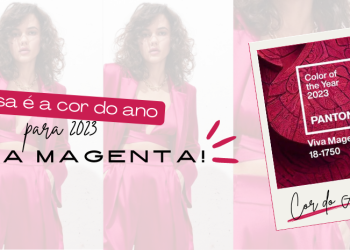 Viva Magenta é a cor do ano de 2023 anunciada pela Pantone. (Foto: divulgação).