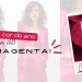 Viva Magenta é a cor do ano de 2023 anunciada pela Pantone. (Foto: divulgação).