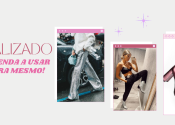 Aprenda a montar um look fashion com metalizado. (Foto: divulgação).