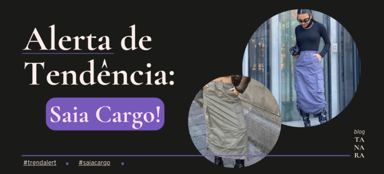 Diretamente dos anos 2000, a saia cargo está de volta! (Foto: divulgação).