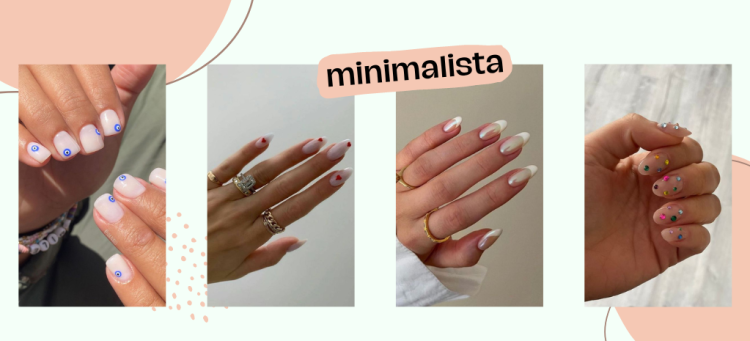 Unhas minimalistas para um visual mais discreto. (Fotos: divulgação).